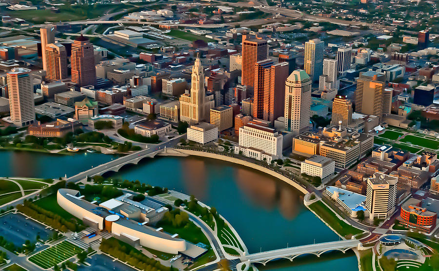 columbus ohio skyline richard marquardt